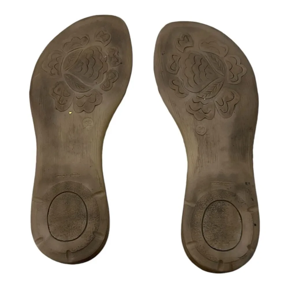 Andre Assous Platino Nice Stretch Thong Sandals 8